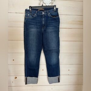 Joe's Jeans Dark Blue Straight Leg Denim